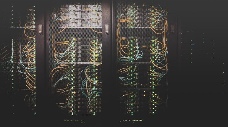 Photo Server rack