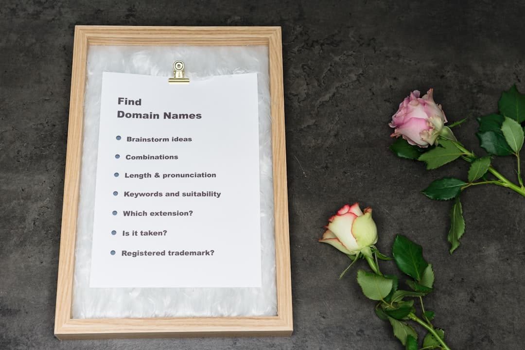 Photo Domain Name