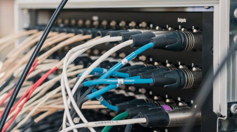 Photo Server rack